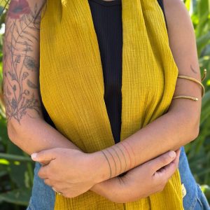 Pañuelo estampa Amarillo Romerillo